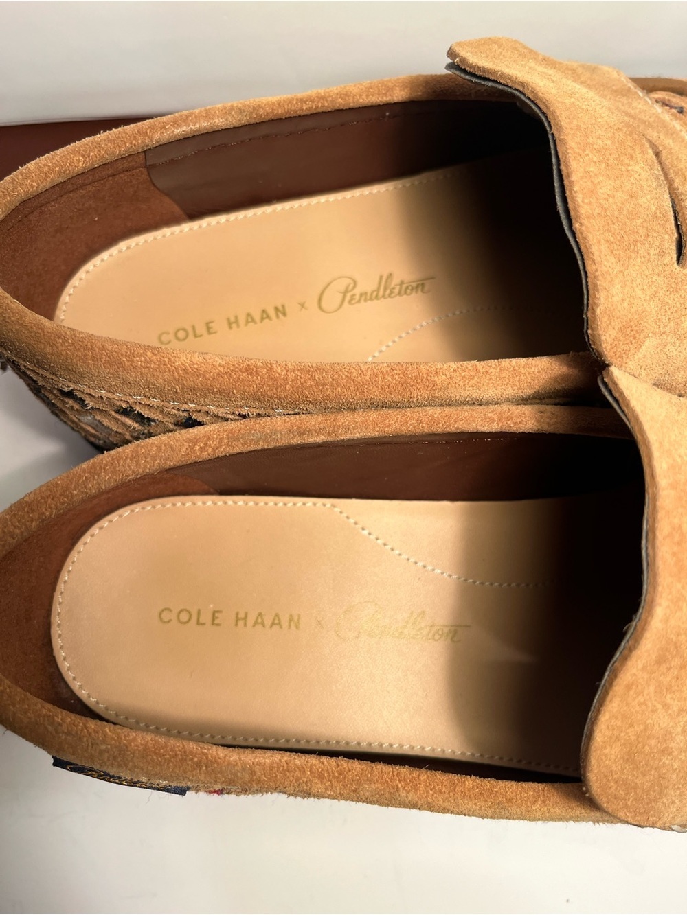 Women’s Cole Haan -Pendleton collaboration Loafers size 8 1/2 📚📚📚 - Picture 4 of 9